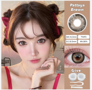 Pattaya Brown 14.0mm natural brown contact lenses for wholesale - OLYLASH OEM Manufacturer