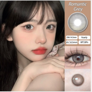 Romantic Grey 14.5mm doll eye contact lenses for wholesale - OLYLASH OEM Factory