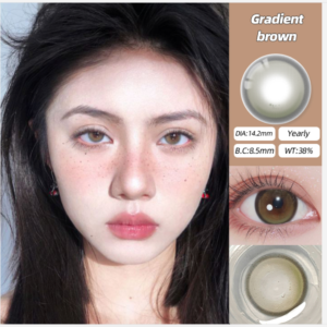 Wholesale collection of natural and yearly disposable color contact lenses from China manufacturer